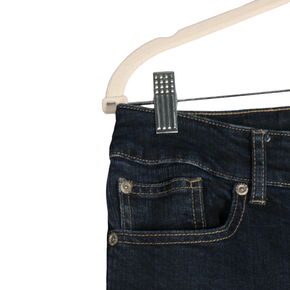 Chicos Platinum Jeans Womens Size 1 Blue 32x28 Bootcut Mid Rise Pockets Classic - Picture 5 of 11